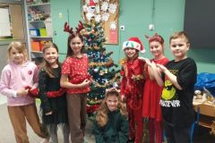 Choinka w świetlicy