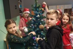 Choinka w świetlicy