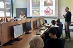 Klasa 6b na Uniwersytecie Przyrodniczym