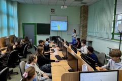 Klasa 6b na Uniwersytecie Przyrodniczym