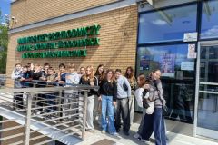 Klasa 6b na Uniwersytecie Przyrodniczym
