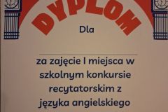 Konkurs wiersza w j. angielskim
