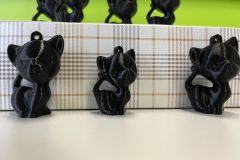 Kotki roboty 3D na kiemasz