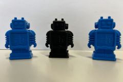 Kotki roboty 3D na kiemasz