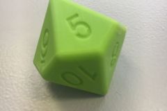 Kostka do mnożenia - wydruk 3D pomocy dydaktycznej na lekcje matematyki