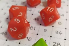 Kości do mnożenia - wydruk pomocy dydaktycznej na lekcje matematyki