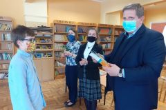 Wręczenie nagród w konkursie czytelniczym