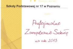 Profesjonalne Zarządzanie Szkołą