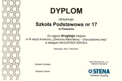 Konkurs "Zbieramy makulaturę - Oszczędzamy lasy"