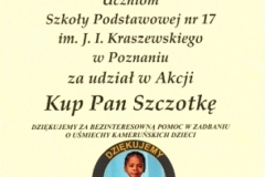Akcja "Kup Pan Szczotkę"