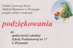 Podziękowania PCK