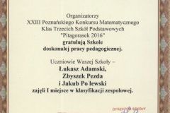 Pitagorasek 2016