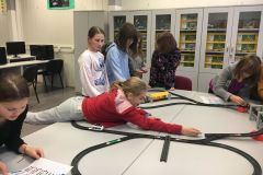 Pociąg Intelino na lekcjach informatyki