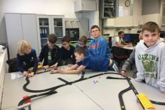 Pociąg Intelino na lekcjach informatyki