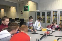 Pociąg Intelino na lekcjach informatyki