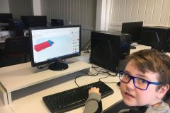 Roboty Dash i projektowanie 3D