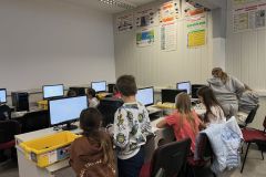 Robotyka i programowanie w klasie 4a