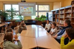 Spotkanie Pana Dyrektora z Samorządem Uczniowskim