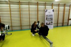 Trening wioślarski