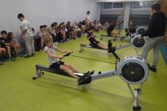Trening wioślarski