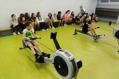 Trening wioślarski