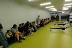 Trening wioślarski