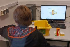 Wizyta 3c w sali informatycznej