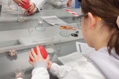 Zajecia laboratoryjne na Wydziale Chemii